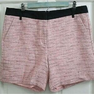 ⭐️NWT⭐️ #COQUETTE-GIRL Sz 14 Jaclyn Smith Collection Pink Tweed Shorts